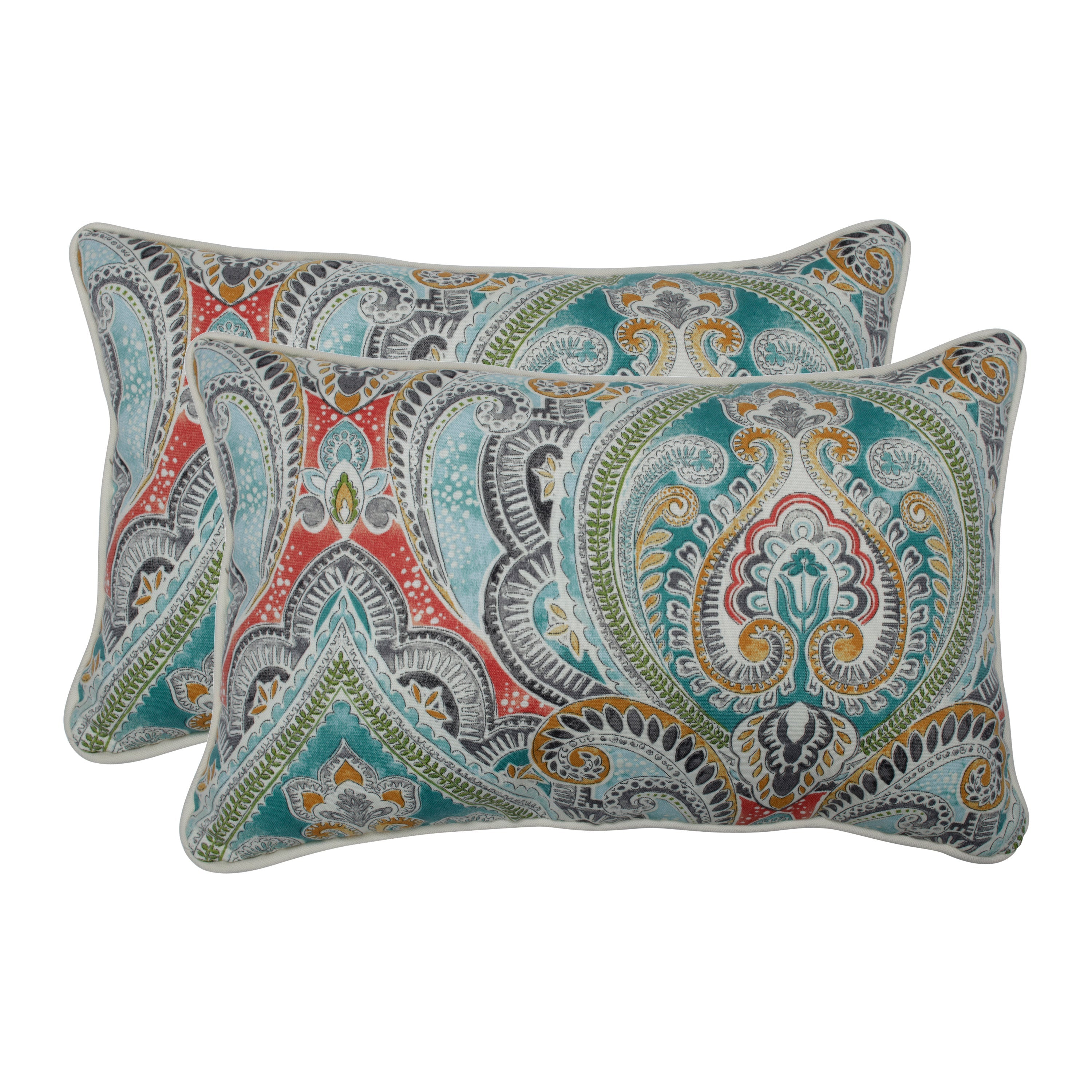 Pretty Witty Reef Rectangular Throw Pillow (Set Of 2)