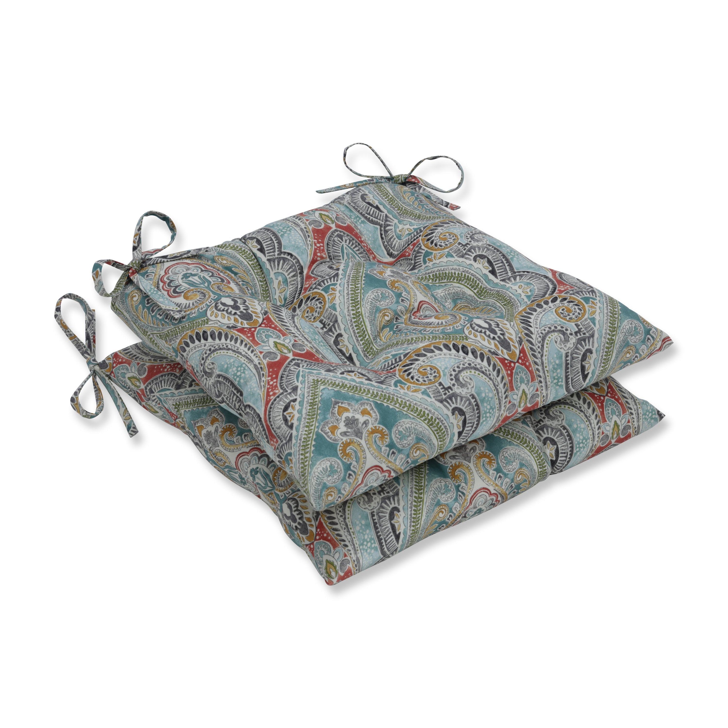 Pretty Witty Reef Tufted Seat Cushions