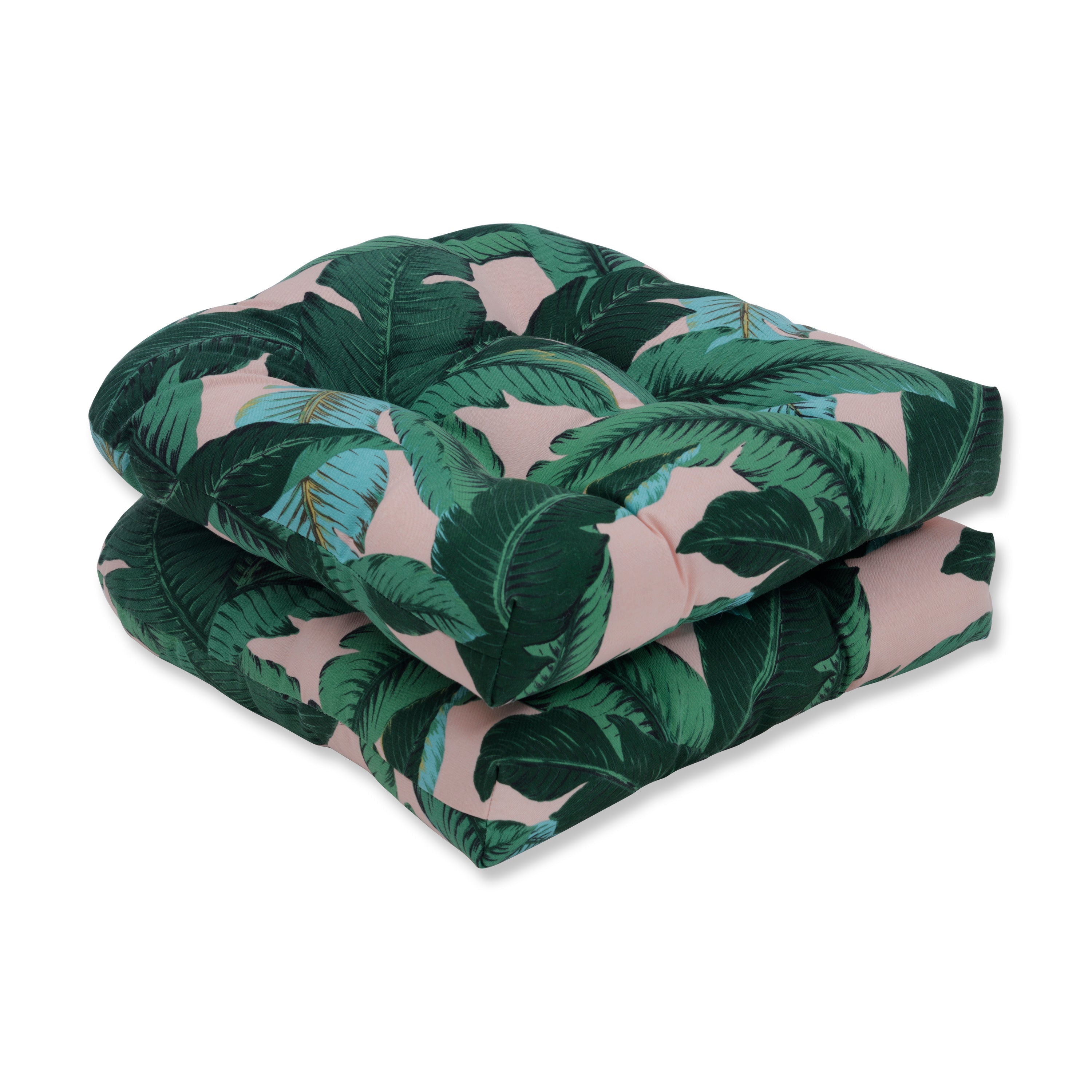 Swaying Palms Capri Wicker Seat Cushion (Set Of 2)