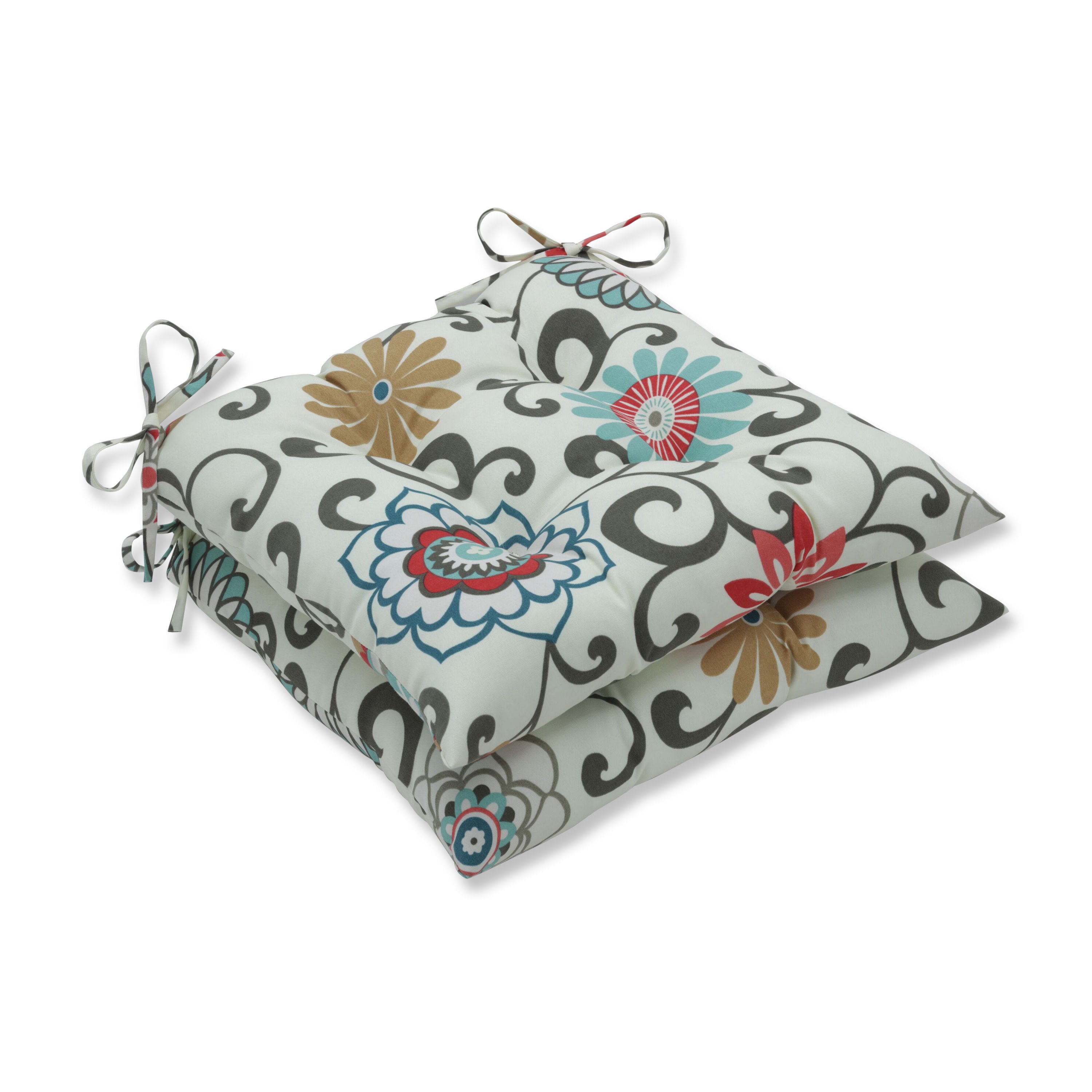 Pom Pom Play Peachtini Tufted Seat Cushions