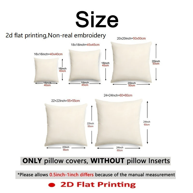 4pcs Double-Sided Printed Retro Floral Pillow Covers - Soft Short Plush with Zipper Closure, Machine Washable, Multiple Sizes for Living Room, Bedroom, Sofa Decor, Pillows for Couch, Cozy Home Styling, Vibrant Prints, Durable Fabric, Decorative Pillows,